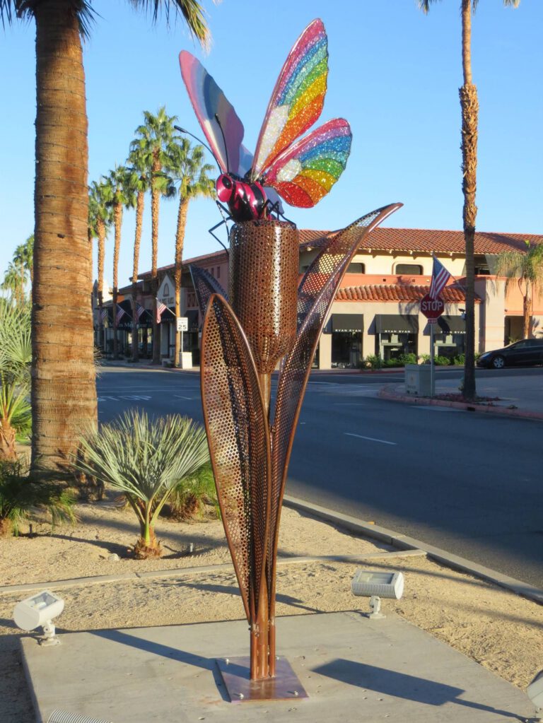 Tucson Iron — Artist sculpture (bug)